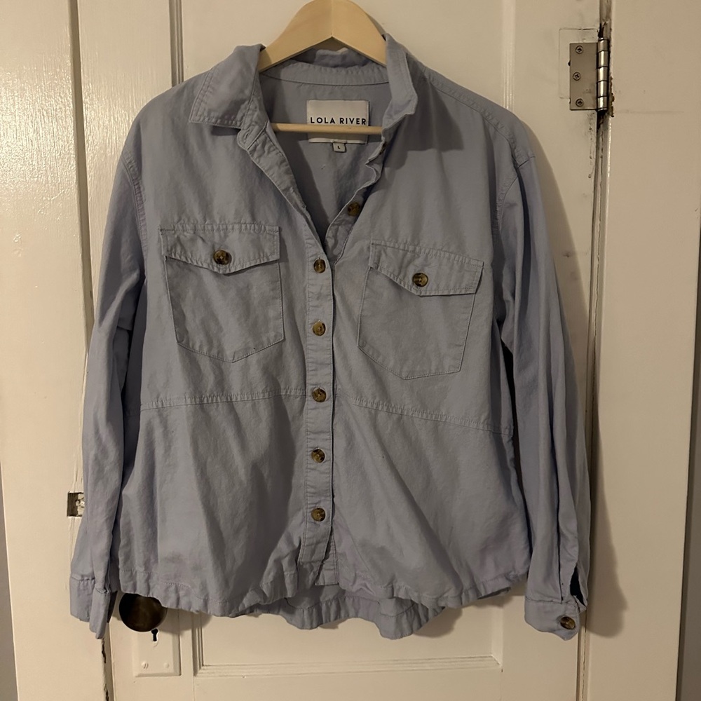 96-Lola River Light Blue Shirt
